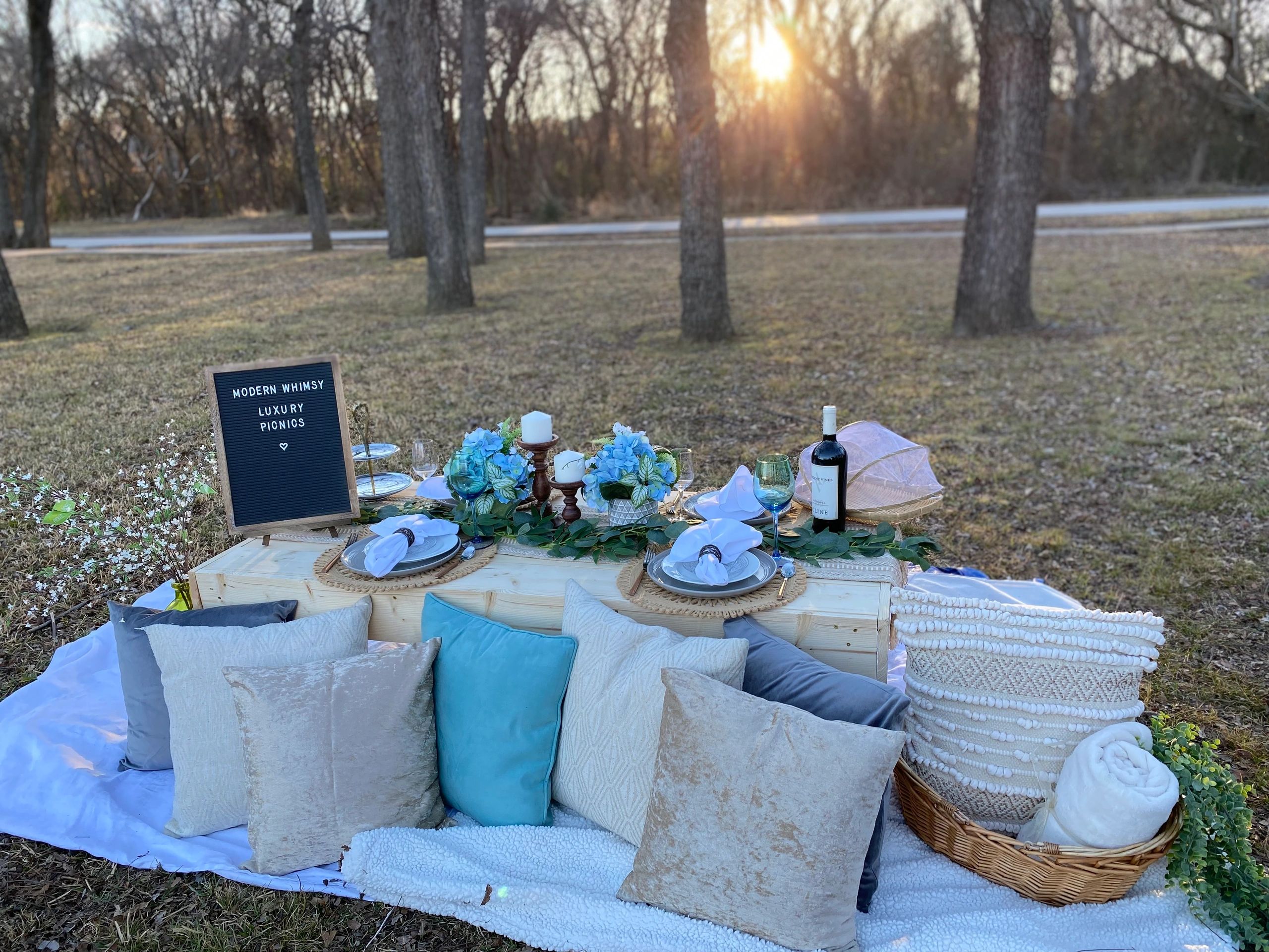 Modern Whimsy Luxury Picnics & Events Luxury Picnic, Events